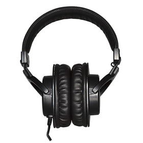 Tascam TH-MX2 ear pad closeup highlighting soft cushioning for extended comfort