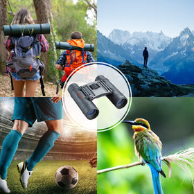 TASCO binoculars used birdwatching outdoors enhancing distant observation