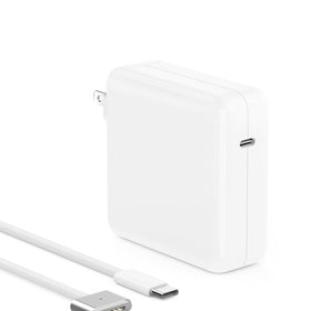 T ATHINK front view of 140W charger showing compact design and ports, fast reliable power