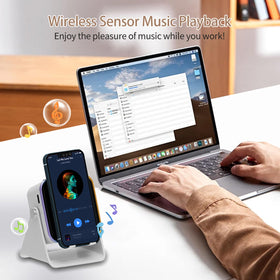 Tatiyana Bluetooth mode display with reliable wireless streaming