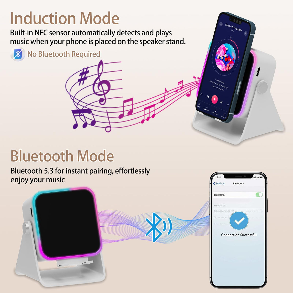 Tatiyana RGB ambient lights mood lighting for parties