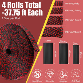 Tatuo close-up of braided PET texture highlighting durability and abrasion resistance