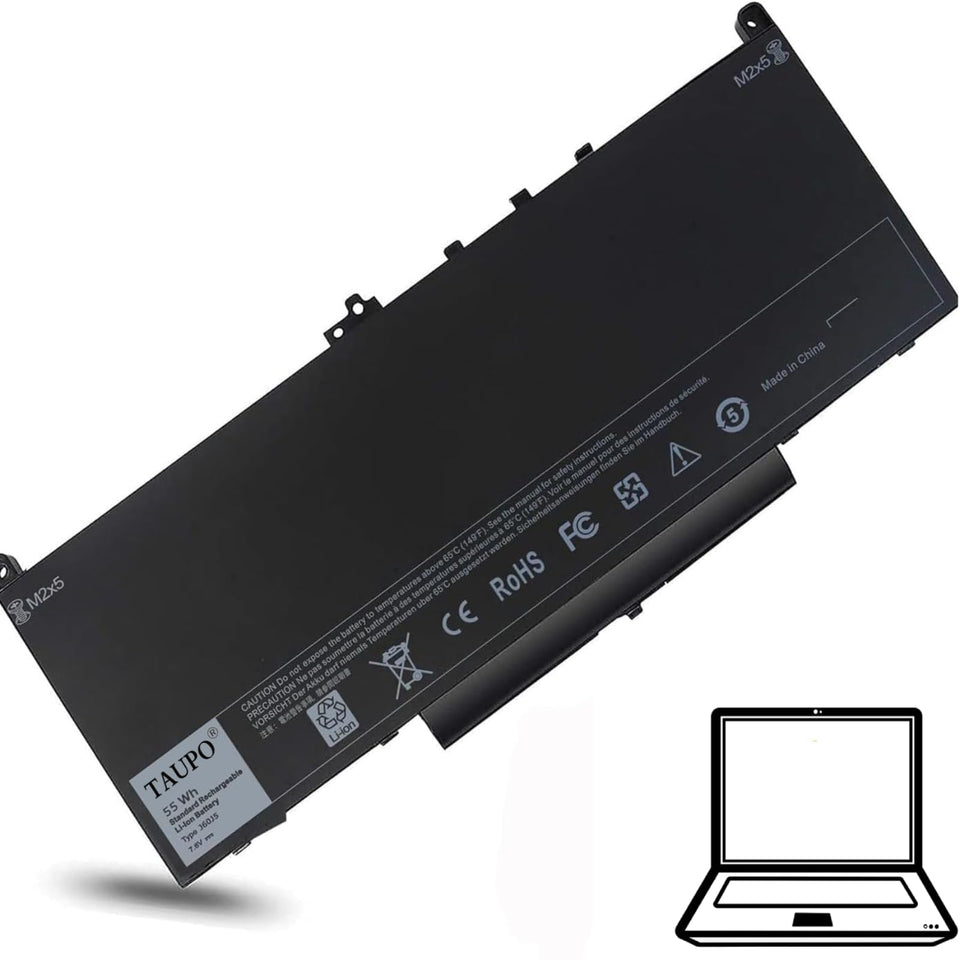 TAUPO J60J5 battery for Dell Latitude E7470/E7270 – reliable replacement