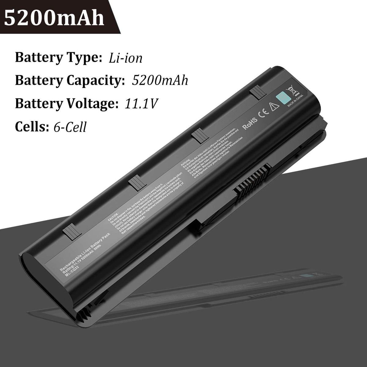 TAUPO MU06 MU09 compatibility with HP and Presario laptops for versatile use.