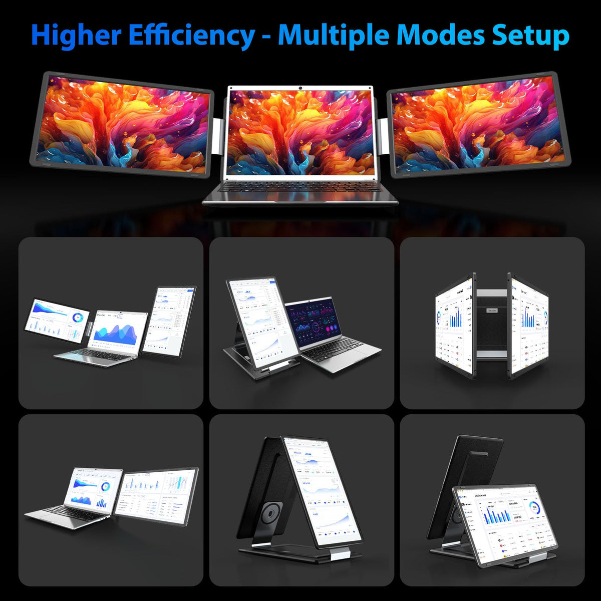 Tauvian detachable magnetic attachment case showcases fast setup.
