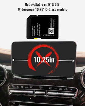 Tavaski Navigation SD Card installation guide showing simple plug-and-play steps.