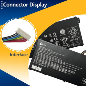 TAVZENL AP18C4K compatibility guide listing Spin 3 and Aspire 5 models