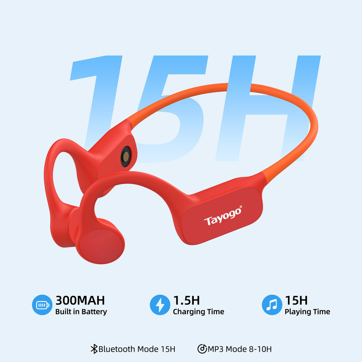 Tayogo Bluetooth 5.4 connection delivers reliable wireless audio on the move