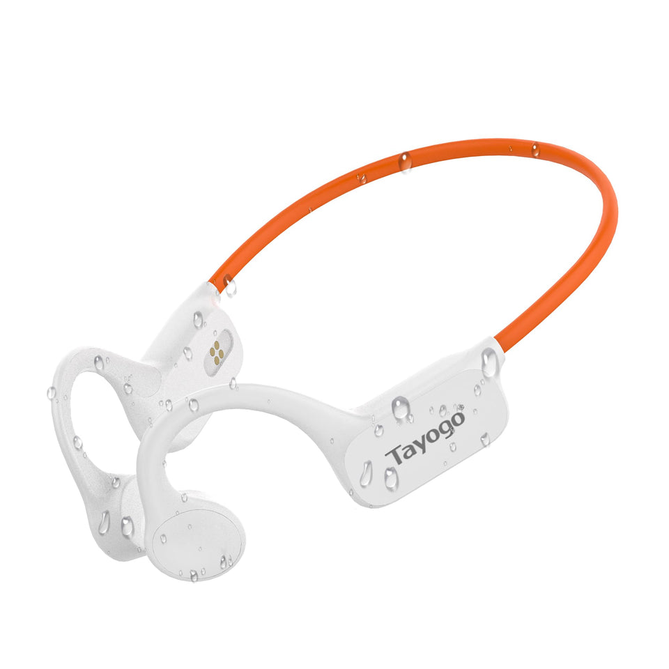 Tayogo front view showing headphones and packaging, useful for quick product recognition