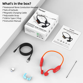 Tayogo included accessories simplify setup and secure wear during running or swimming