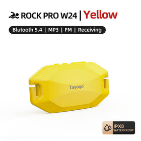Tayogo ROCK PRO W24 close-up of bone conduction transducer delivering clear sound