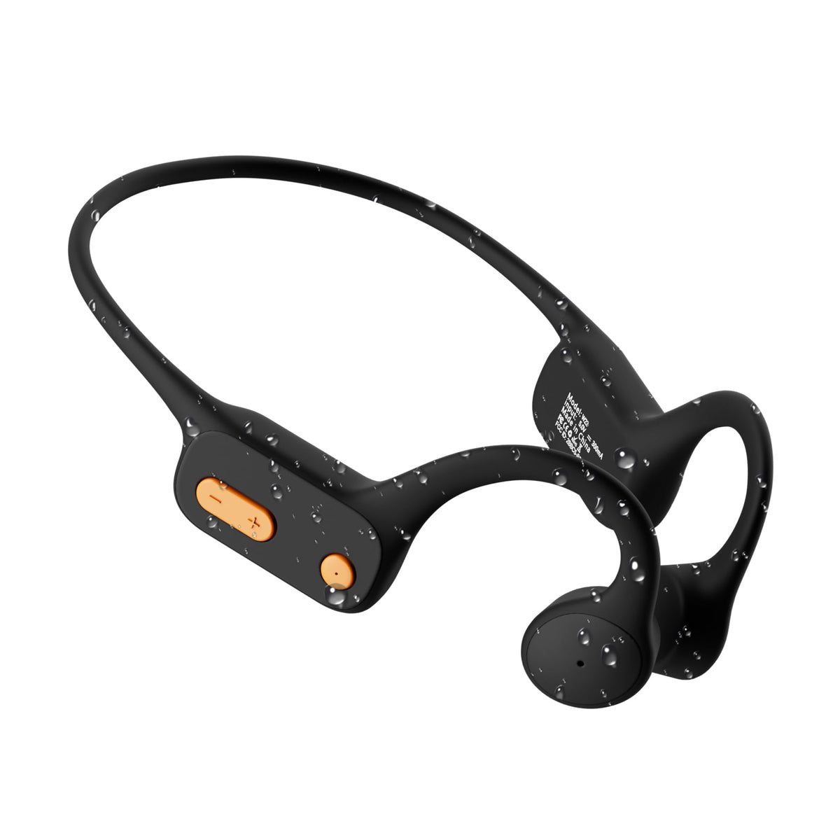 Tayogo swimming headphones with bone-conduction design for open-ear awareness during workouts.