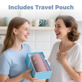 TAZATA on a beach towel showing outdoor use and travel-friendly durability