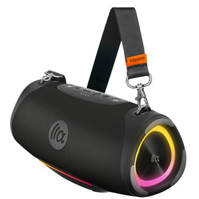 TAZATA BoomBlaster Pro peak power ideal for outdoor parties.