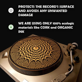 TAZstudio mat edge showing 3mm thickness for effective vibration damping