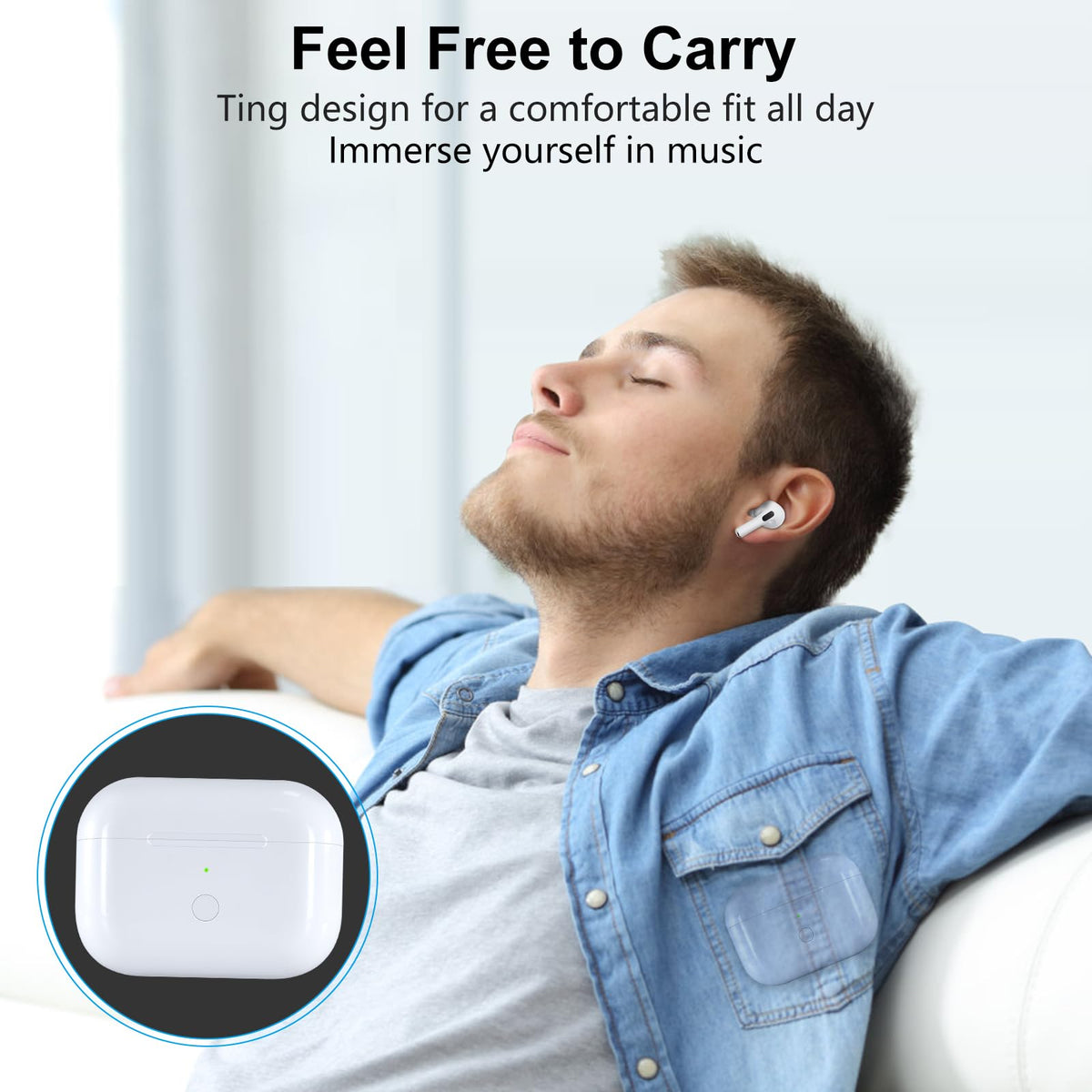 TBGHz in commuter setting showing replacement case convenience for travel