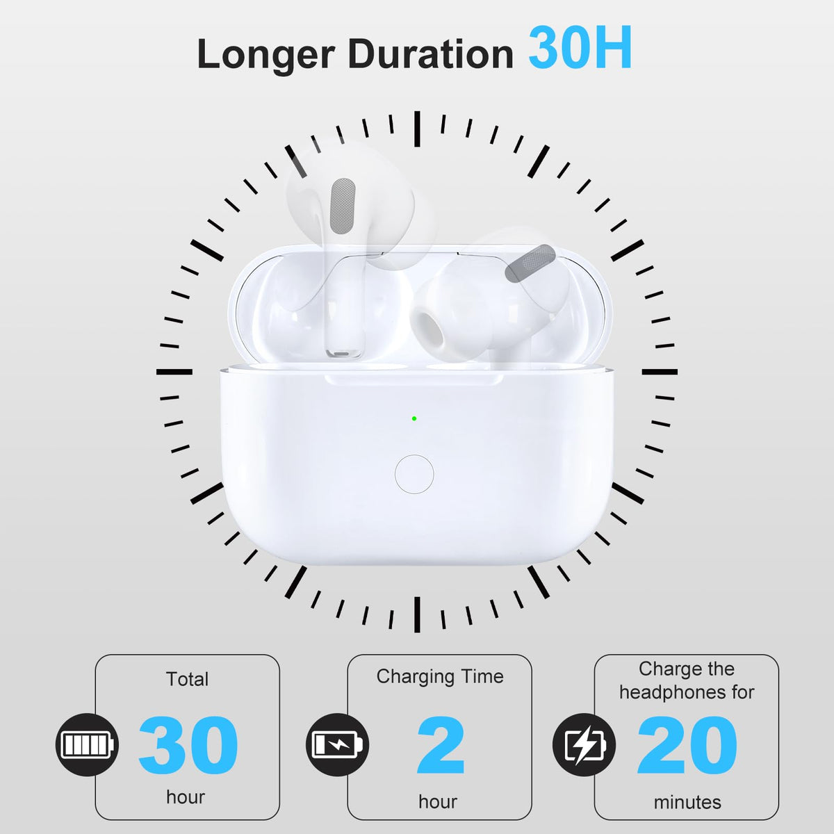 TBGHz AirPods Pro case robust nanotech shell for 360° protection.