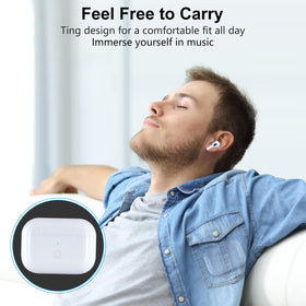 TBGHz AirPods Pro case portable charging with five full earbud charges.