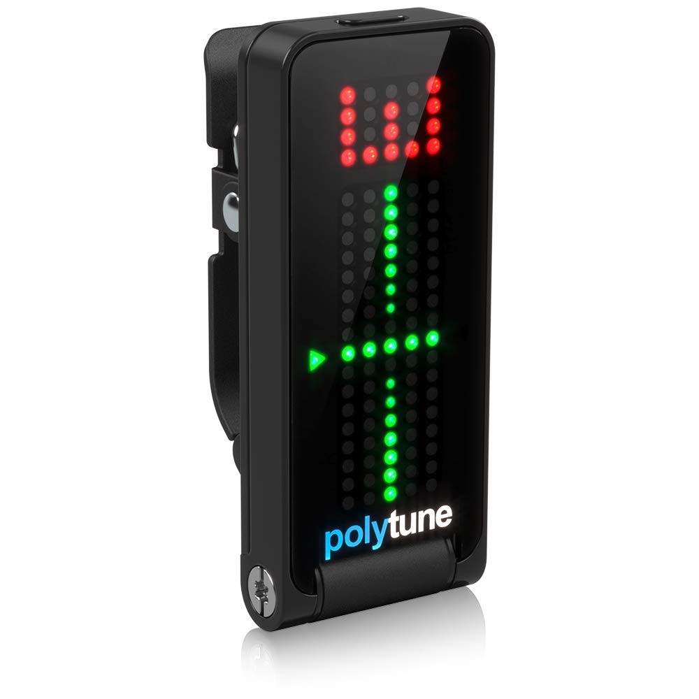 TC Electronic close-up of 108 LED matrix highlighting clear pitch feedback