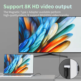Tciogrxp USB-C adapter enables 8K60Hz video output