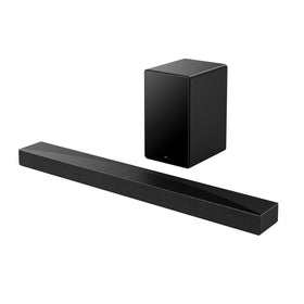 TCL Q65H soundbar front view with clear dialogue and balanced mids