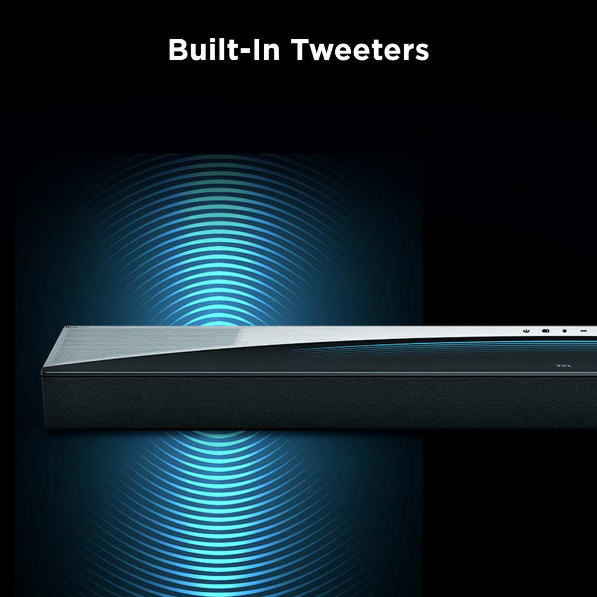 TCL Q85H connected to a smart TV for seamless streaming and playback