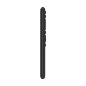 TCL RC813 remote side view highlights streamlined button layout for quick access.