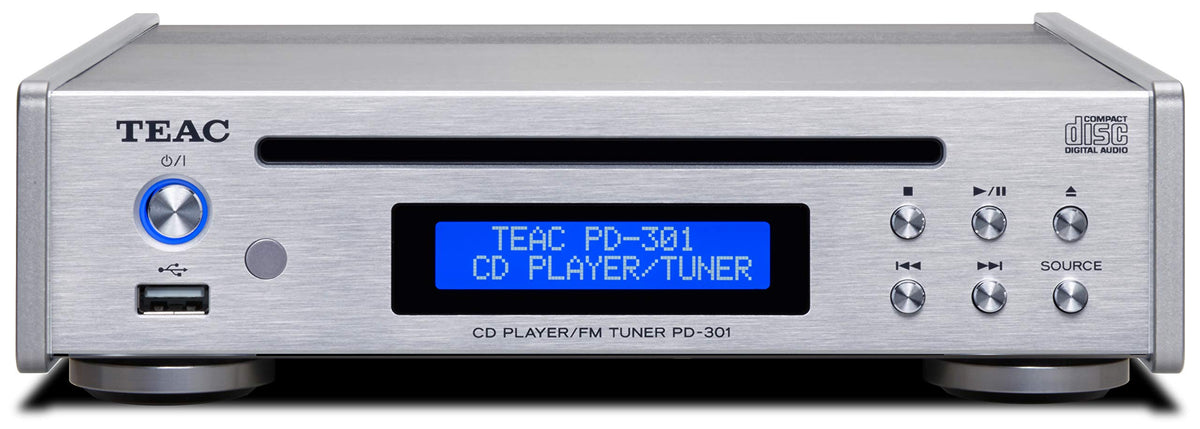 Teac PD-301-X slot-in CD player for reliable home audio playback.