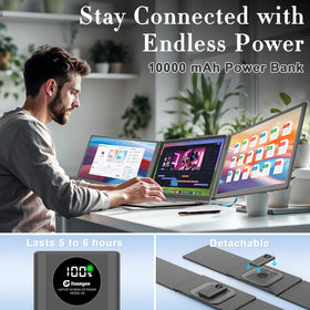 Vivid 1080p TeamGee display delivering sharp colors and clear detail