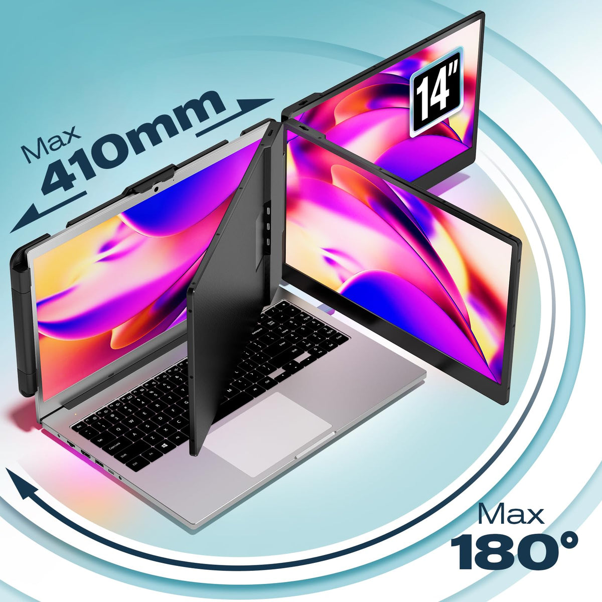 Teamgee S1 adjustable kickstand for versatile viewing angles.