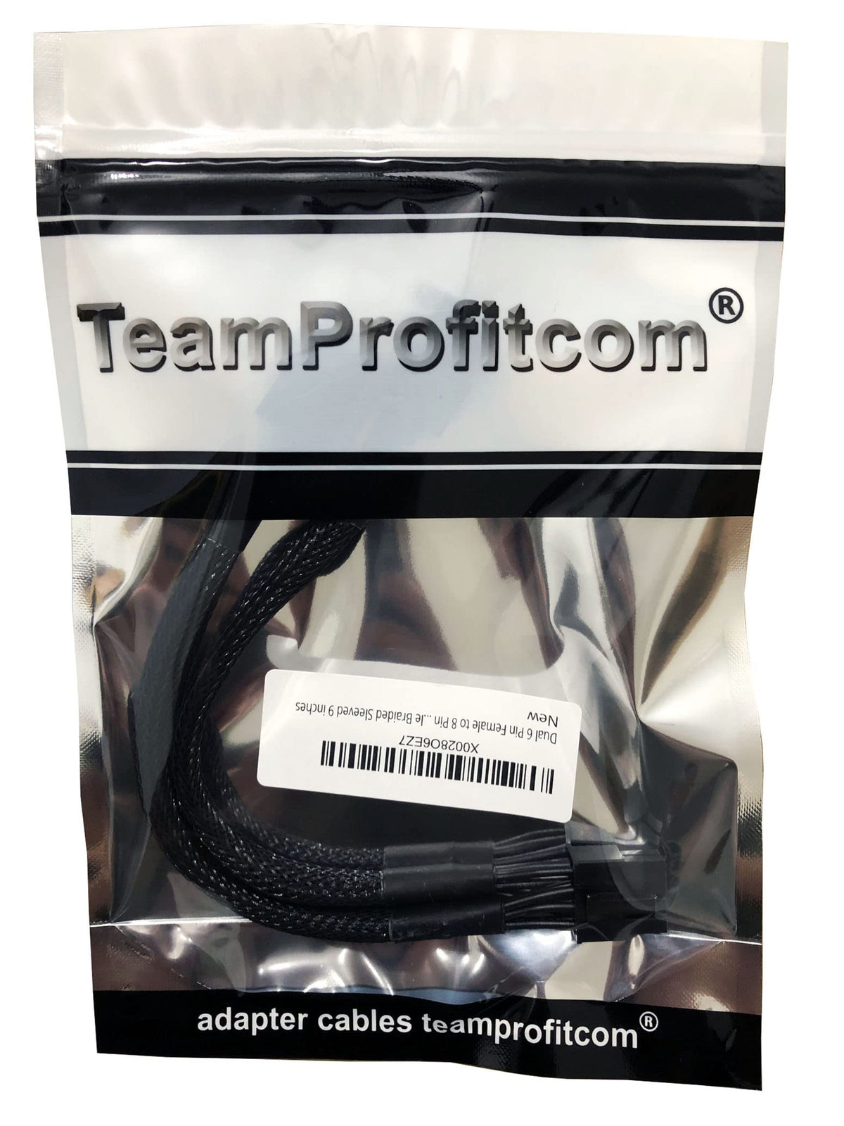 TeamProfitcom cable next to ruler indicating 9-inch length for easier planning
