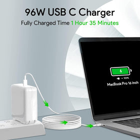 tearplex 6.6ft usb-c cable included for flexible setup