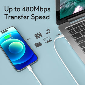 Tearplex 6.6 ft USB-C cable included for flexible setup.