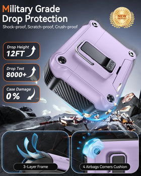 Tecolu case showing safety lock for secure travel.