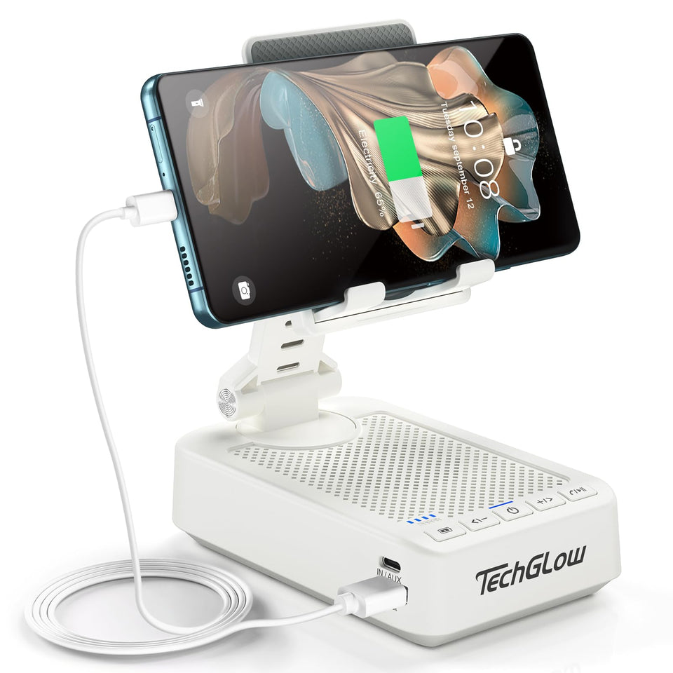 TechGlow front packaging showing product and benefit as a gift