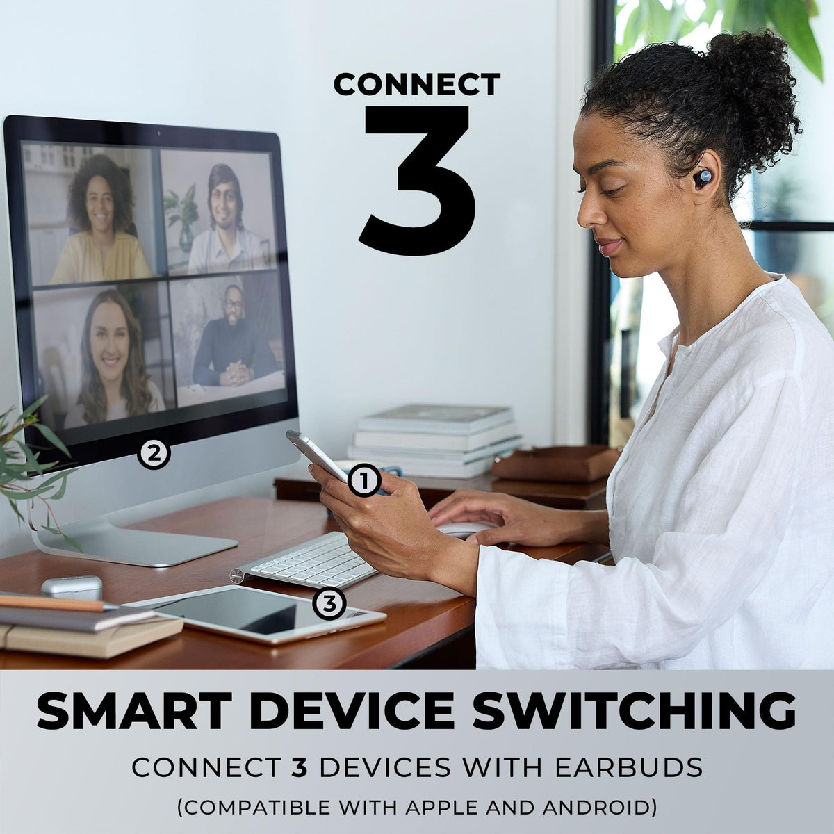 Technics AZ40M2 three-device Multipoint connection for seamless switching