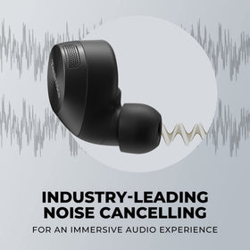 Technics AZ60M2 earbuds featuring JustMyVoice mics for clearer calls on the go.