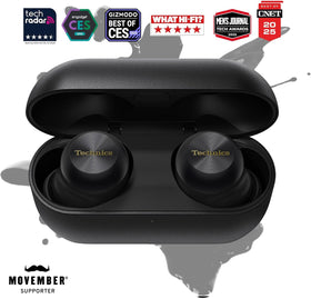 Technics EAH-AZ100 earbuds in-ear fit for all-day comfort