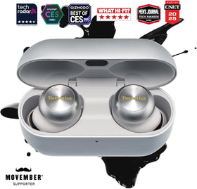 Technics AZ100-S silver in-ear fit for secure all-day comfort