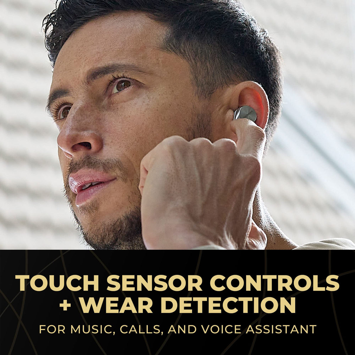 Technics EAH-AZ80-S 10mm driver close-up highlighting premium audio