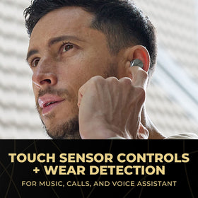 Technics EAH-AZ80-S 10mm driver close-up highlighting premium audio