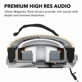 Technics AZ100 charging case open, easy wireless charging access.