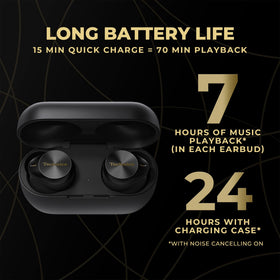 Technics EAH-AZ80-K active noise cancellation for focused travel or work