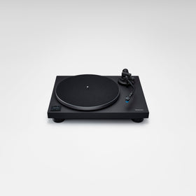 Technics SL-40CBT-K front view highlighting its compact footprint for stylish spaces.
