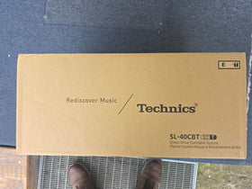 Technics SL-40CBT-T room integration with Terracotta Brown finish