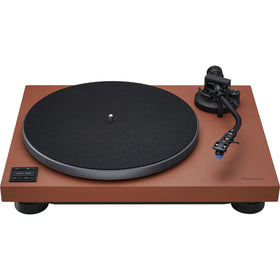  Technics SL-40CBT-T turntable front view, compact housing for stylish setup
