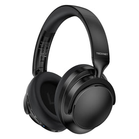 TECKNET front view showing matte black finish and brand logo, highlights premium build