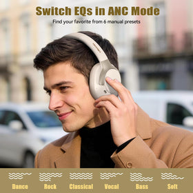 TECKNET six EQ modes tailor sound to your music style.