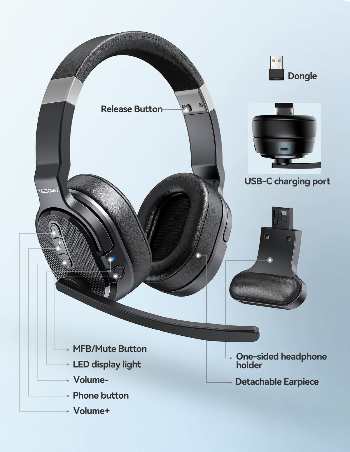 TECKNET shown as single-ear driver setup for safe situational awareness