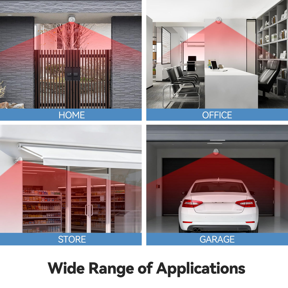 TECKNET portable security solution for vans and campsites during travel.